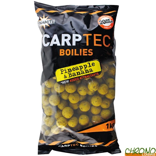 Bouillettes Dynamite Baits Carptec Pineapple & Banana 20mm 1kg