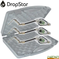 Coffret Carpsounder 3 Hangers Lumineux Dropstar DR-LX2 Transparent
