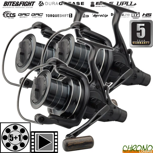 Moulinet Prologic Débrayable Fulcrum XD 7000 BF (les 3)