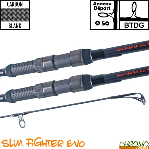 Canne Carp Design Slim Fighter Evo 50mm 13' 3.5lbs (les 2)