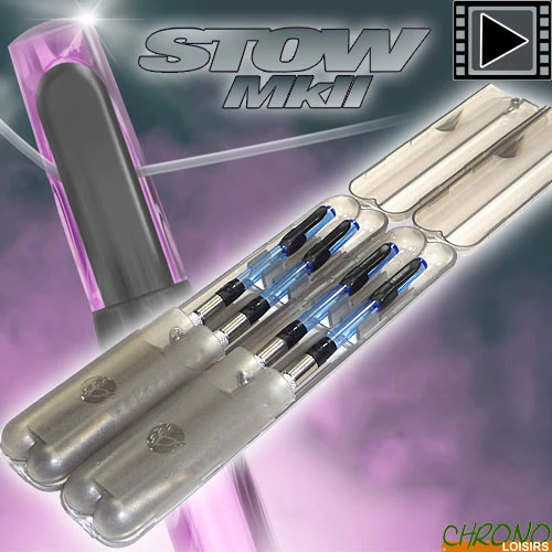 Coffret Korda 4 Hangers New Stow MKII Bleu