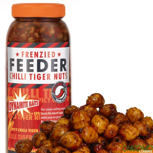 Graines Dynamite Baits Frenzied Feeder Chilli Tiger Nuts 2.5L