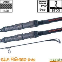 Canne Carp Design Slim Fighter Evo 50mm 12' 3lbs (les 2)