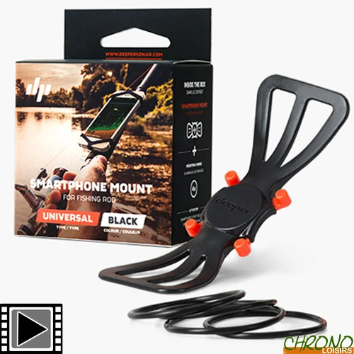 Fixation Universelle Deeper Sur Canne Pour Smartphone