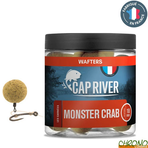 Bouillettes Equilibrées Cap River Monster Crab 18mm 100g