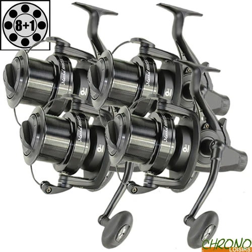 Moulinet Carp Zoom Débrayable Marshall 8000 BBC Carp (les 4)