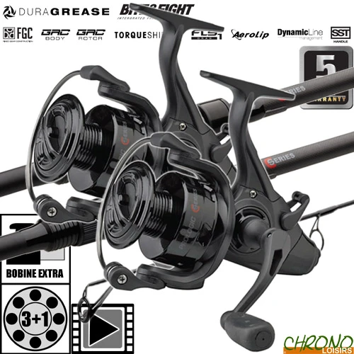 Ensemble Prologic C-Series 50mm 12' 3.5lbs 6000 BF (les 2)