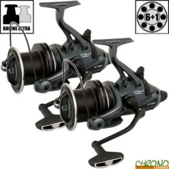 Moulinet Shimano Débrayable Medium Baitrunner CI4+ XT-B LC (les 2)