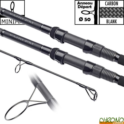 Canne Daiwa New Emblem Carp 50mm 13' 3.5lbs (les 2)