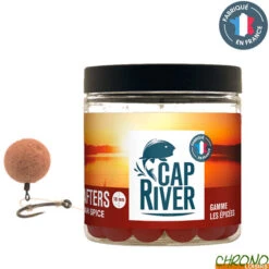 Bouillettes Equilibrées Cap River Indian Spice 18mm 100g