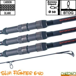 Canne Carp Design Slim Fighter Evo 50mm 13' 3.5lbs (les 3)