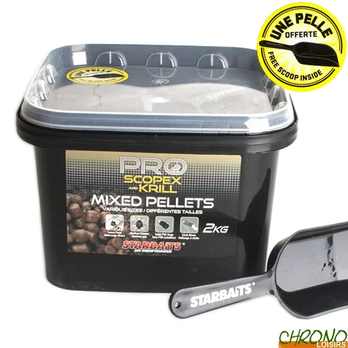 Pellets Starbaits Probiotic Scopex Krill 2kg