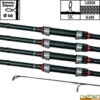 Canne Carp Zoom Scirocco Carp 50mm 13’ 3.5lbs (les 4)