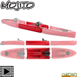 Kayak Point 65°N Mojito Section Supplémentaire Rouge